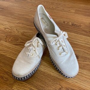 Keds Triple Kick Sneakers with Embroidery